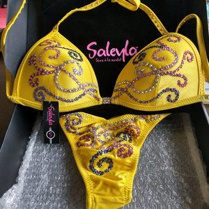 BODYBUILDING COMPETITION FIGURE SUIT